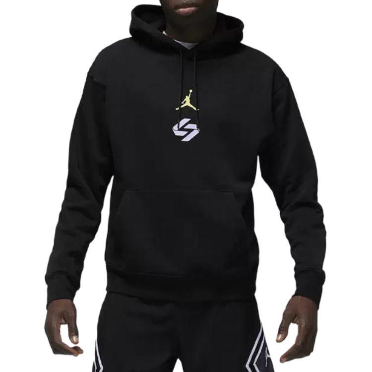 Jordan Sweatshirts Men's Black Hooded Moderate Other FV3529-010