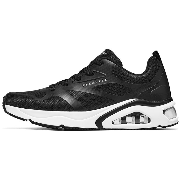 Skechers Серия Lifestyle Прочные Низкие Беговые Кроссовки Мужские кроссовки Черный 183070-BLK 41