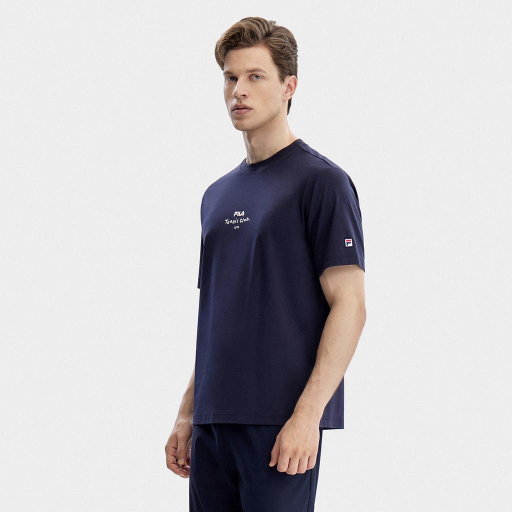 New FILA T Shirts Men's Legend Blue A11M323117FNV