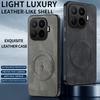 Xiaomi Mi 17T Pro tokhoz Luxus PU Bőr Bőr Mágneses Magsafe Védő Hátlap Xiaomi Mi 17T 15T 14T Pro Házhoz