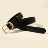 Internet celebrity popular fashion versatile women's belt simple style high sense pin buckle belt women's decorative jeans belt