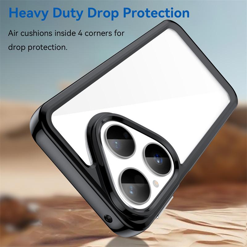 For Huawei Pura 80 Case Huawei Pura 80 Cover Funda Shockproof Clear PC + TPU Silicone Protective Phone Cover For Huawei Pura 80