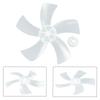 Kunststoff 12 Zoll Lüfterflügel Mit Mutterabdeckung Fünf Ersatzteile Für Standventilator Und Schreibtischventilator Zubehör Im Haushalt