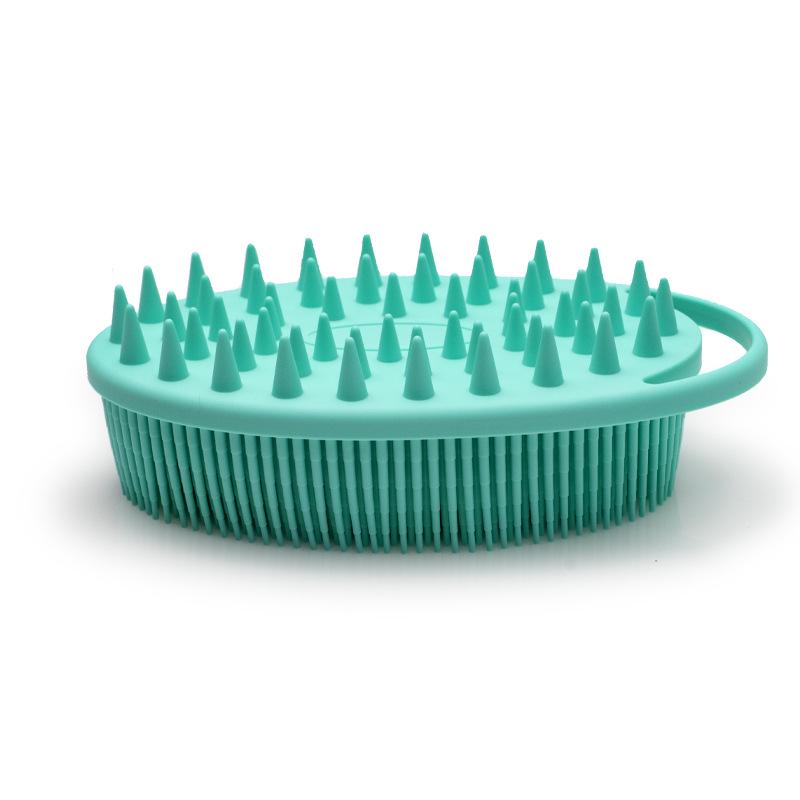 Double-Sided Silicone Bath & Massage Brush for Babies