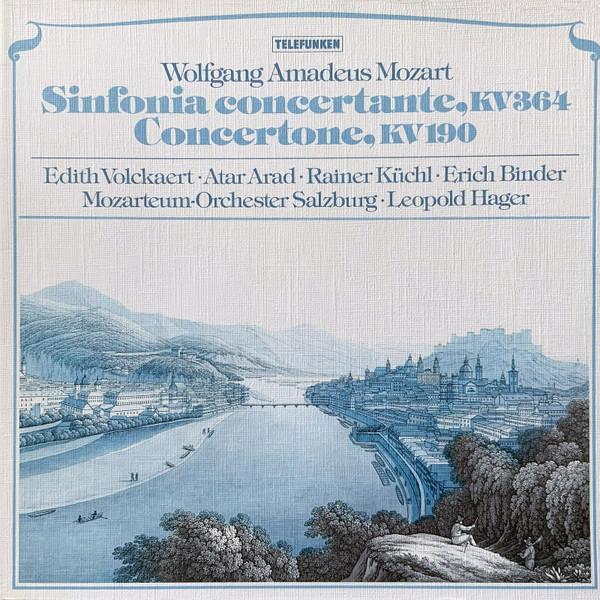

LP Record WOLFGANG AMADEUS MOZART, EDITH VOLC - Sinfonia Concertante, Kv 364 / Conc 642526 Telefunken 1980 Germany Classical Used