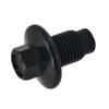 Oil Drain Plug Screw Black M14x1.5mm Metal Sump Pan Bolt Car Maintenance for Ford KA Fusion C-max