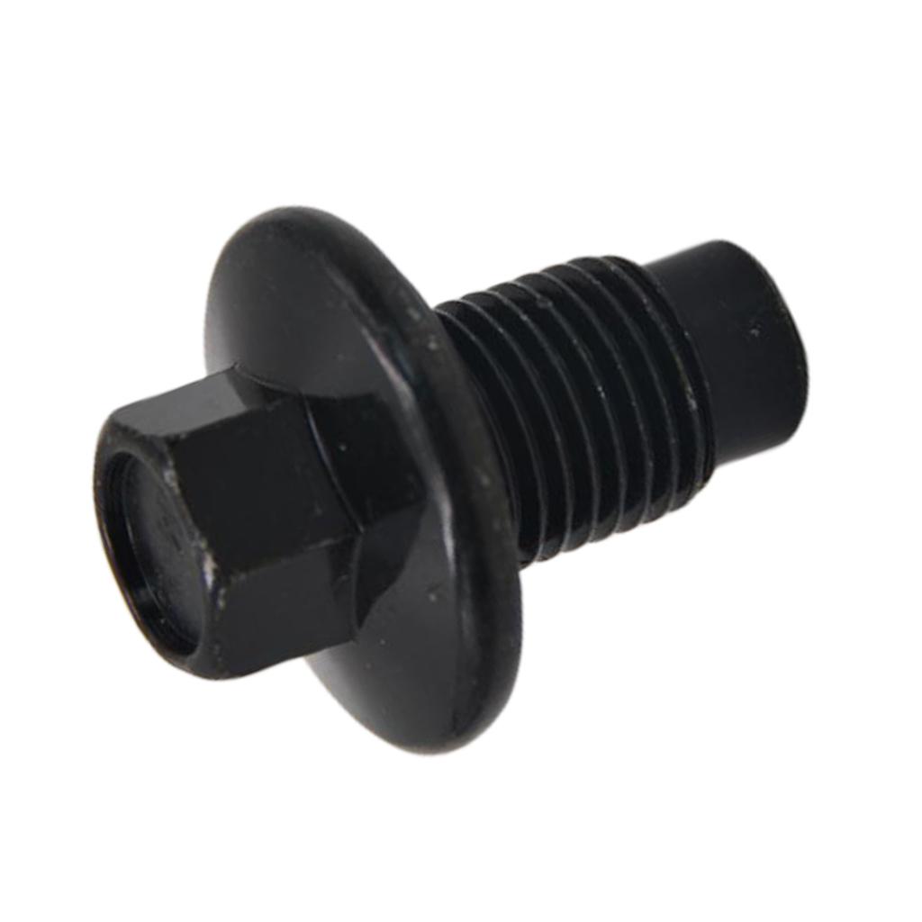 Oil Drain Plug Screw Black M14x1.5mm Metal Sump Pan Bolt Car Maintenance for Ford KA Fusion C-max
