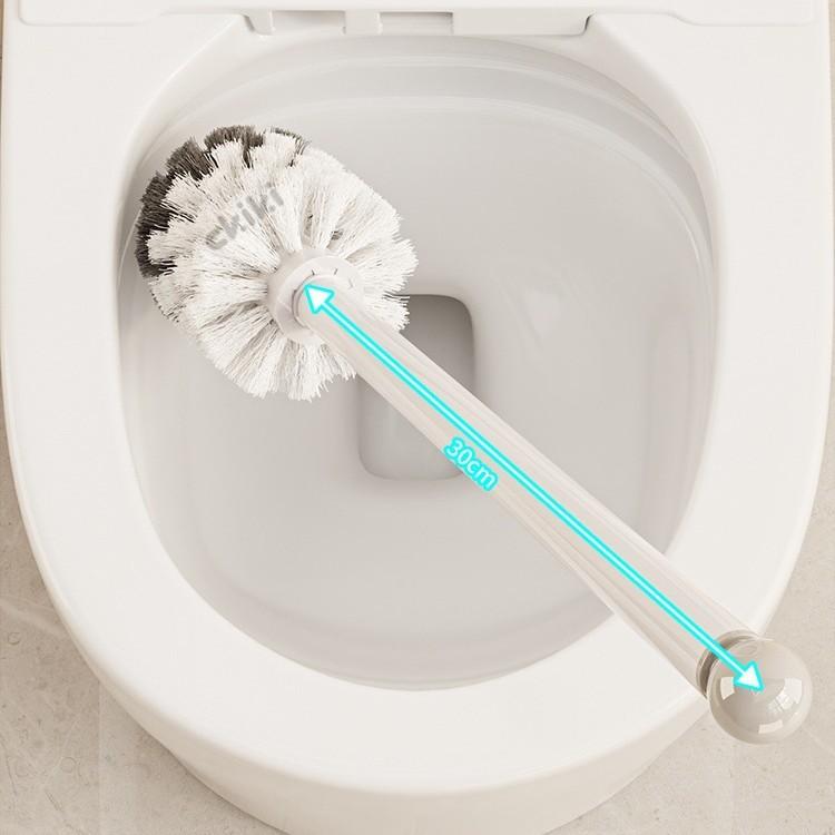 Minimalist Toilet Brush Set Modern Sleek Bathroom Cleaning Tools with Holder Home Bathroom Clean Organizer Bathroom Accessories