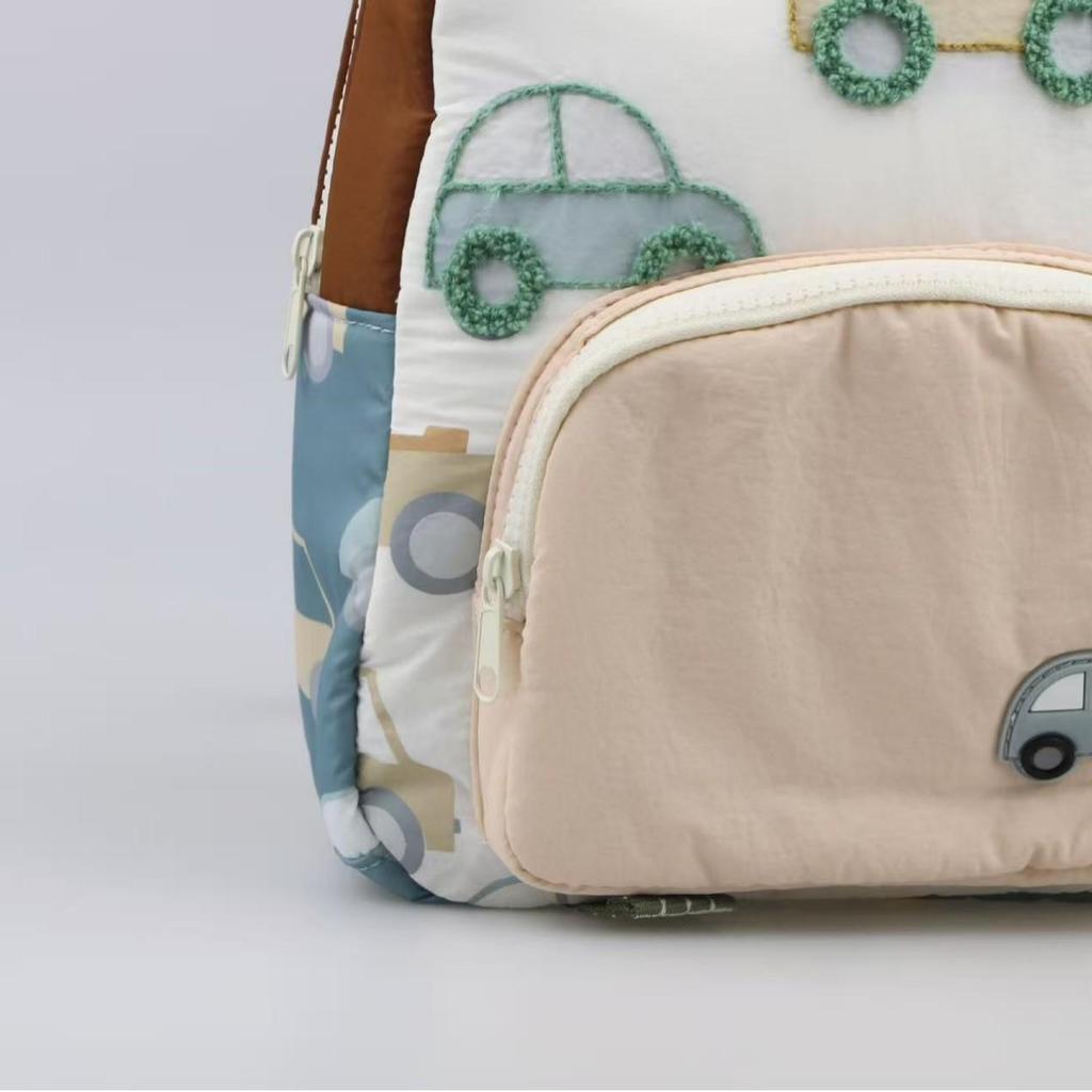 Zaino per Bambini Ricamato a Cartoni Animati - Piccola Borsa Carina per Bambini e Bambine dell'Asilo