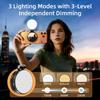 3 in 1 Magnetic Selfie Ring Light with Mirror LED Foldable Fill Light 360° Adjustable For iphone 17 16 Mobile Phone Photography