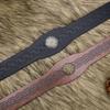 Medieval PU Leather Headband Vintage Embossed Hairband Head Accessory for Cosplay Party and Fashion Enthusiasts