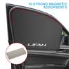 2pcs Magnetic Car Side Window Sunshade Parasol Sun Visor Protection Accessories For Lifan 320 X60 520 530 150 620 250 820 630