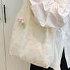 Lace Flower Large-capacity Single-shoulder Tote Bag Commuter Underarm Bag