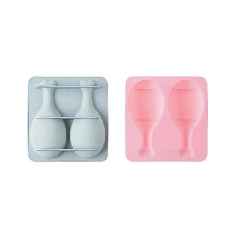 2-Grid Chicken Leg Shaped Silicone Mold Kitchen Baking Cake Decoration Chocolate Candy Molds Handmade Essential Oil Soap Mould