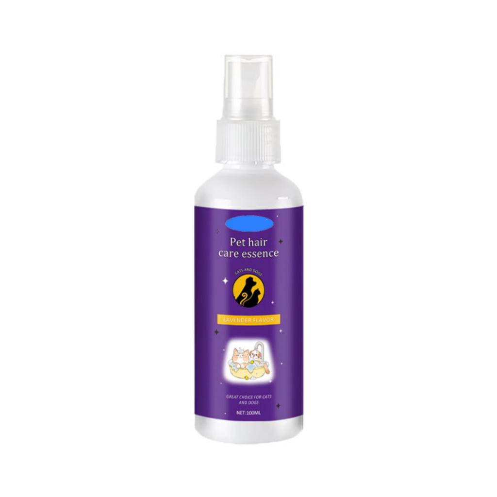 Tierhaarentwirrspray 100 ml für Hunde und Katzen Sanfte Formel für einfache Fellpflege und handhabbares Fell mit pflegenden Inhaltsstoffen für den täglichen Gebrauch