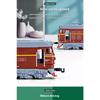 1/32 Diecast Nostalgic Steam Green Leather Train Toy Can Be Sprayed Alloy Train Children's Toy Kids Gift Birthday Present for Boys