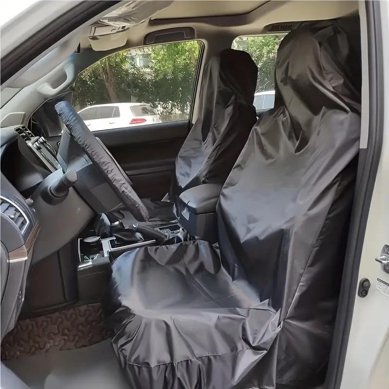 Universal Car Seat Protective Cover Anti-Pollution Black Seat Cover Interior Seat Mat Waterproof Dust Cover Accessories BlackGood product