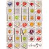 Acrylic Grape Tomato Apple Bookmark – Cute, Transparent, High-End Student Gift and Reading Marker