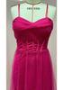2025 European & American Women's Gold Sprinkled Sleeveless Tube Top Long Swing Dress