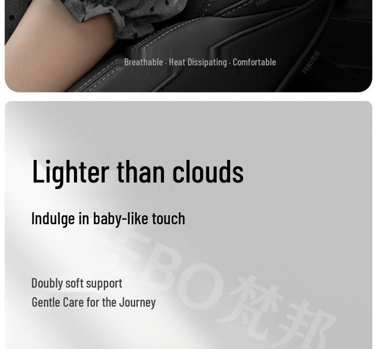 Changan CS75plus EADO Headrest & Neck/Lumbar Support Pillow Set for Car Interior