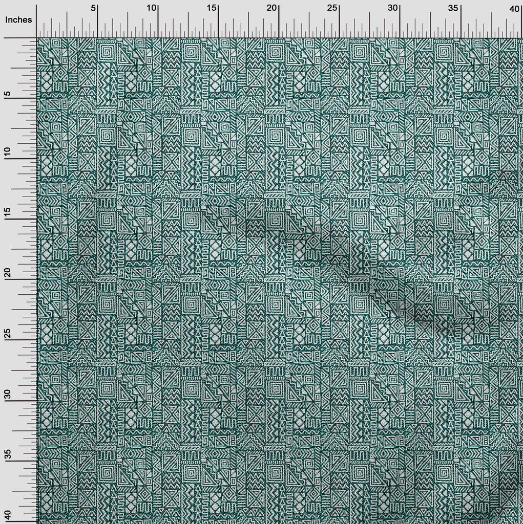 oneOone Cotton Flex Black Fabric African  Fabric For Sewing Printed Craft Fabric By The Yard 40 Inch