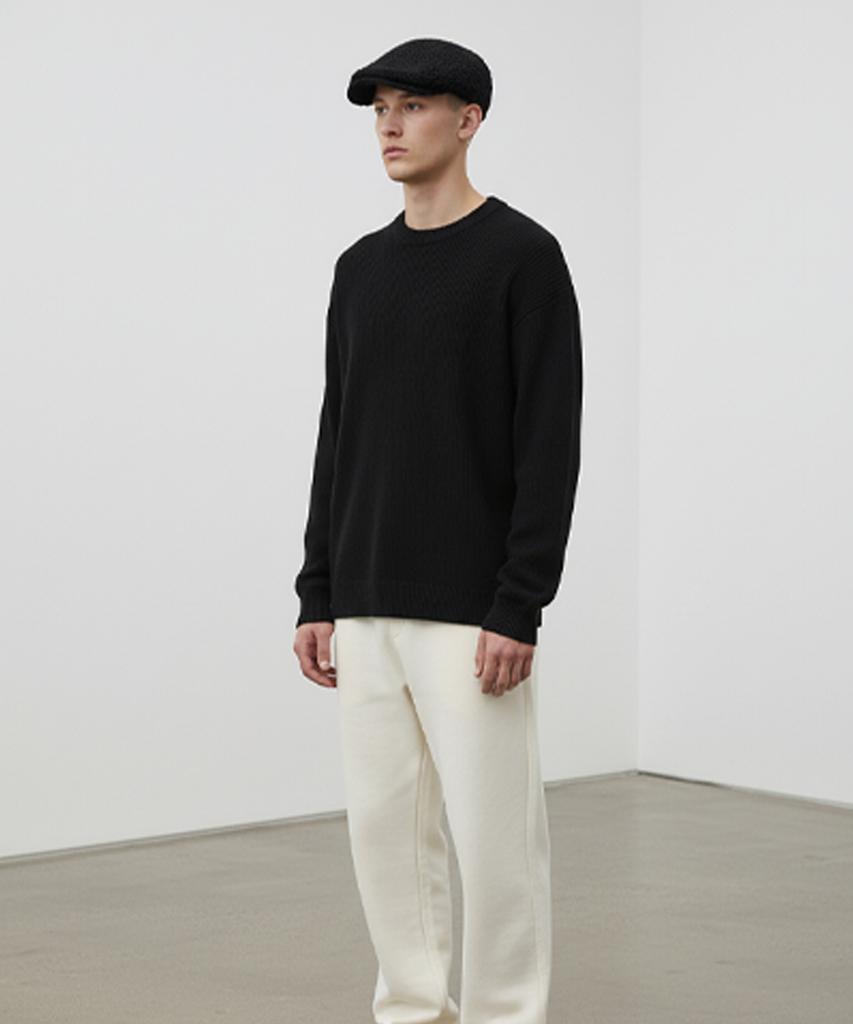 Yunibeosyeolkemiseuteuli Fleece Black Hunting Cap
