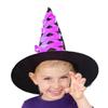 Halloween Witch Costume Broom Witch Hat with Flying Witch Broom Witch Hat for Kids Party Costume Accessories Stage Performance