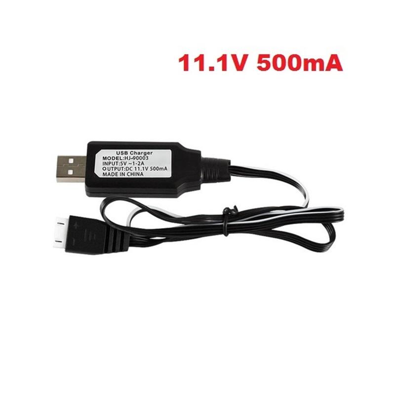 11.1V Lipo/Li-ion nabíječka baterií pro RC auto 16207 16208 16209 16210 H16 V950 3S 11.1V USB nabíječka / 3v1 Balanční nabíjecí pouzdro
