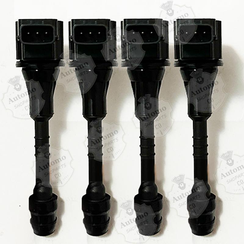 4PCS For Nissan Sentra 1.8 Almera N16 Primera P11 AIC-4004G 22448 6N015 Ignition Coil 22448-6N011 224486N011 224486N015