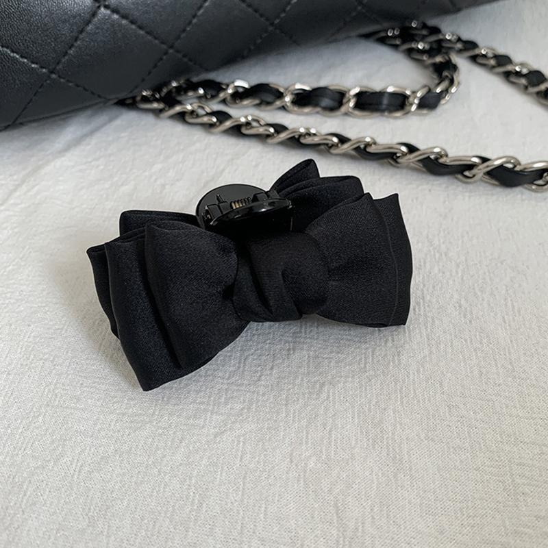 2Pcs Cute Bow Princess Small Hair Claw For Women Girls Cute Side Clip Versatile Exquisite Forehead Bangs Hair Clip Gifts