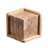 Classic Wooden Kong Ming Lock Luban Lock 54T Puzzle Toy Brain Teaser for Adults Office Stress Relief Leisure Game Intellectual Toy MX9002