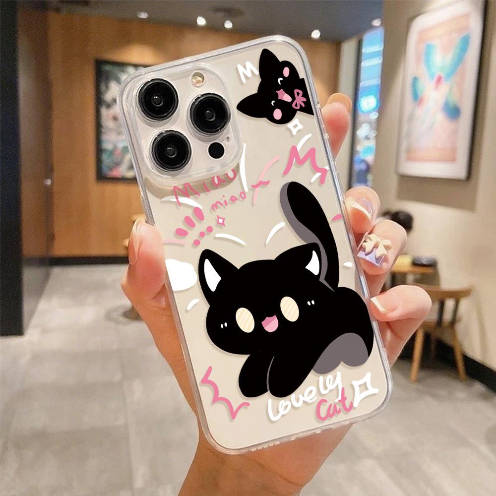 Acrylic Phone Case for iPhone 11 12 13 14 Pro 12 14 16 Pro Max for Samsung A16 A36 A56 S24 FE High-quality Painted Anti-fall Mobile Phone Case