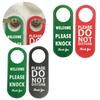 Bulletin Board Double-Sided Make Up Room Cleaning Label Door Hanger Tags Do Not Disturb Signs Door Knobs Hanger Pendant