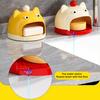 Soap Dish Cartoon Animal Design Soap Holder Drain Rack No Drill Wall Mount Bathroom Organizer Accessible Soap Container