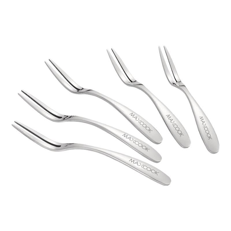MAXCOOK 304 Stainless Steel Fruit & Dessert Fork Set