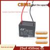 CBB61 25uF 450VAC Universal Ceiling Fan and Range Hood Starting Capacitor