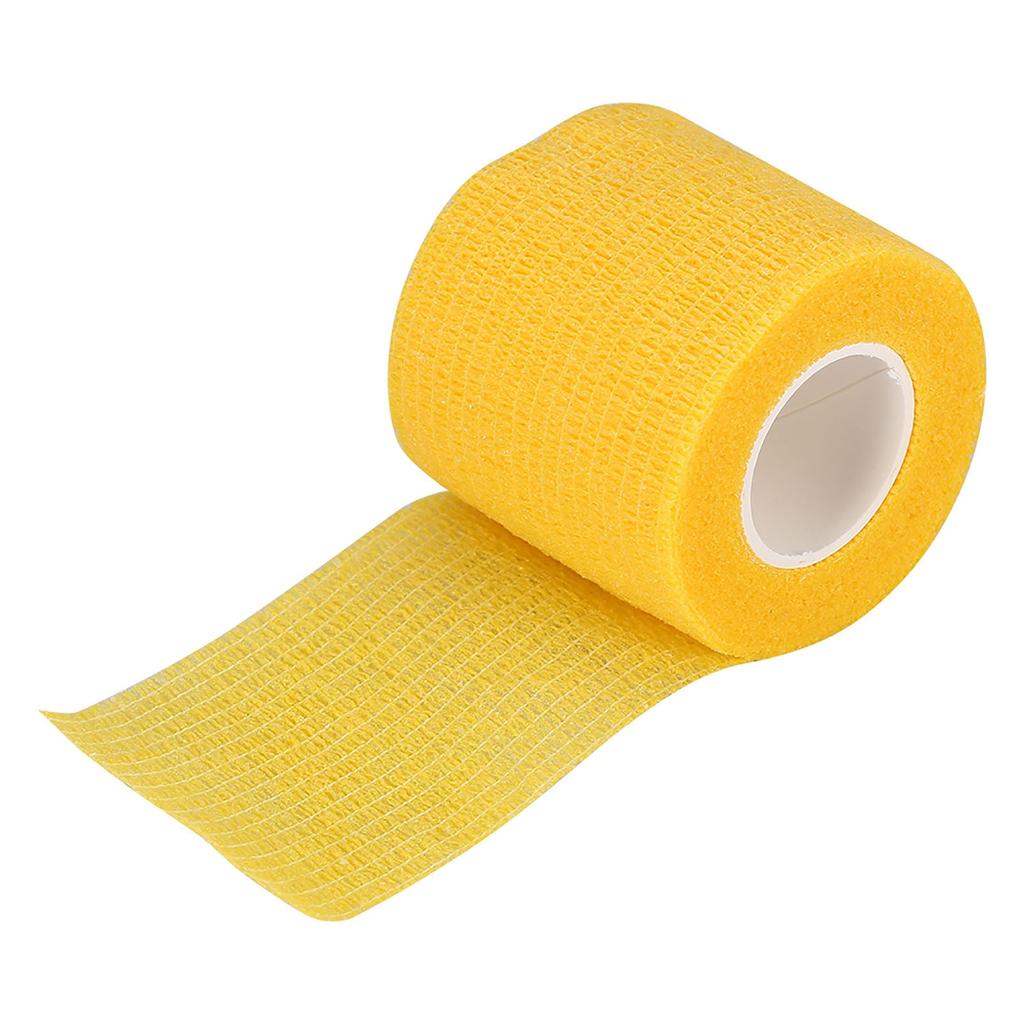 Tattoo Accessory Self Adhesive Elastic Bandage Finger   Wrap Sport Tape (Red)