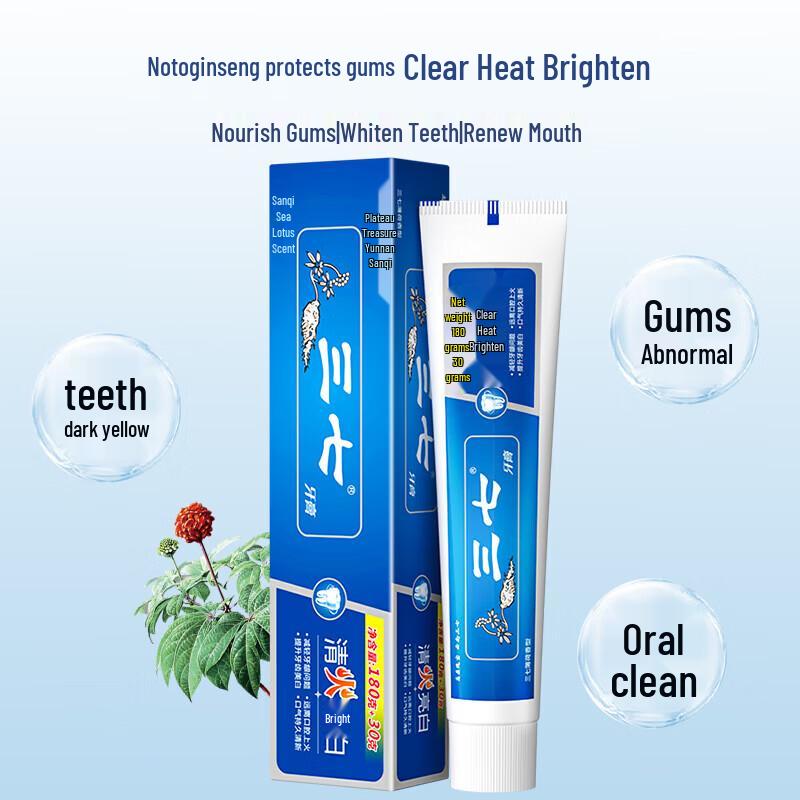 Sanqi Whitening & Oral Care Toothpaste