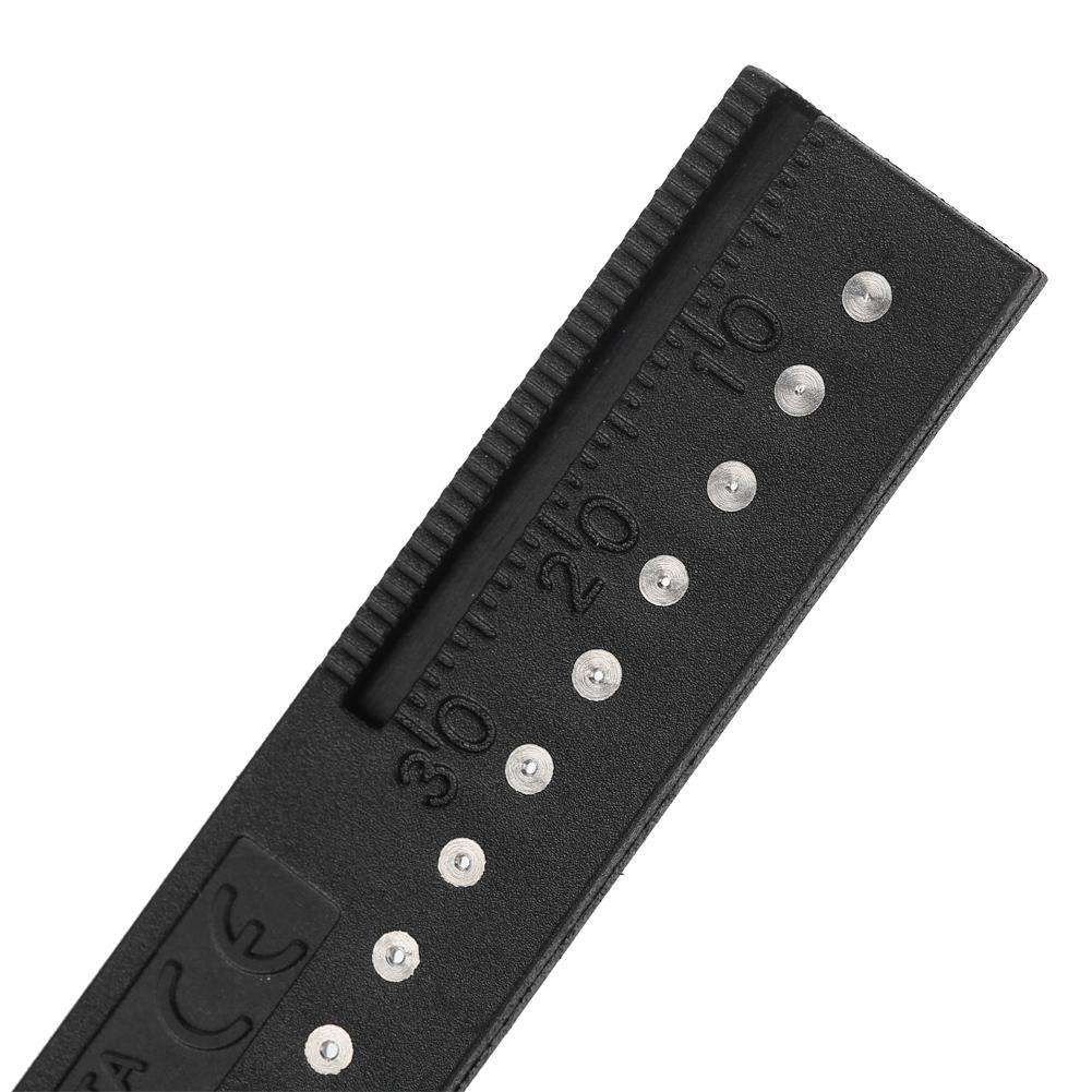 Gutta Percha Points Span Measure Scale Root Canal Measuring Ruler Dental Tools Instruments