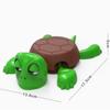 Cute Funny Turtle Coaster Pressing Googly Eyes Limbs Open Mat Creative Decoration Quirky Panicked Turtle Ornament Stress Relieve
