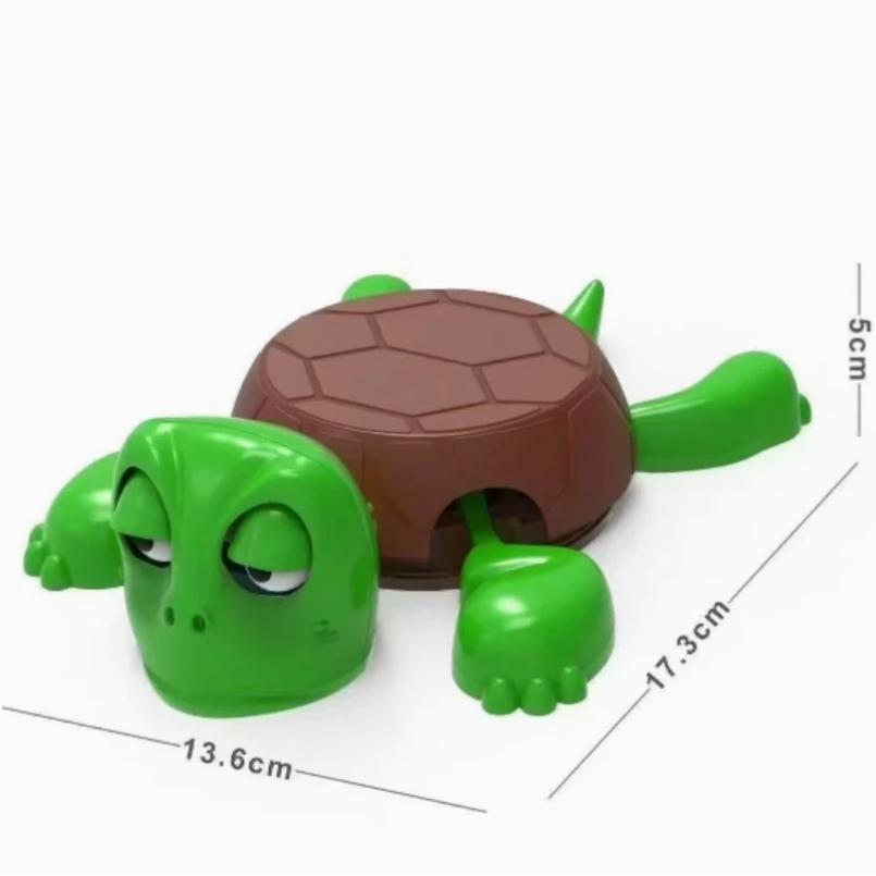 Cute Funny Turtle Coaster Pressing Googly Eyes Limbs Open Mat Creative Decoration Quirky Panicked Turtle Ornament Stress Relieve