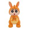 Kangaroo Small New Plush Toy Mother and Child Pocket Mouse Crayon Small New Doll Doll Girl Sleeping Pillow