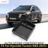 Central Control Armrest Storage Box Container Organizer Holder Tray Auto Accessories Interior For Hyundai Tucson NX4 2025 2026