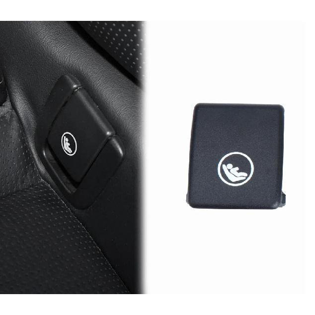 Car Rear Child Seat Fixing ISOFix Cover Hook ISOFIX Cover Child Restraint Switch For Volvo V60 V90 XC40 XC60 S60 S90