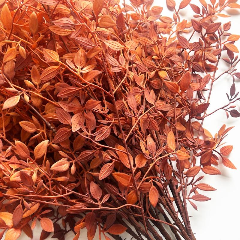 Artificial Green Plants, Artificial Nandina Domestica, Single Plant, Living Room Potted Plant and Flower Arrangement Decoration