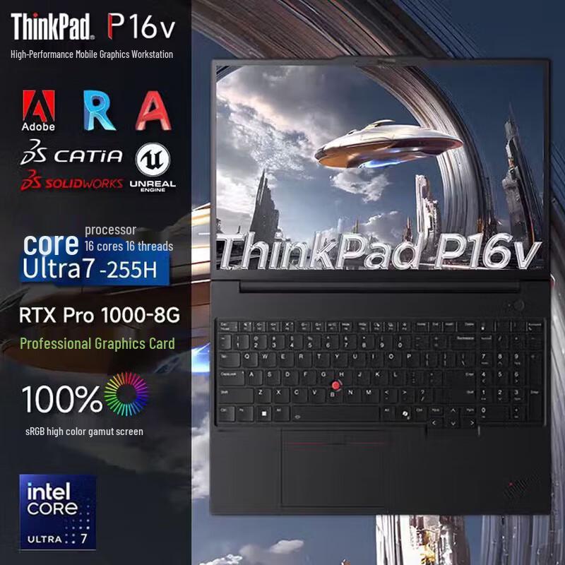 Lenovo ThinkPad P16v Gen3 Mobile Workstation Laptop (CN version)