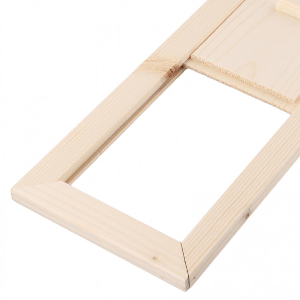 Exhaust Air Slide Steam Room Ventilation Flap Wood Valves