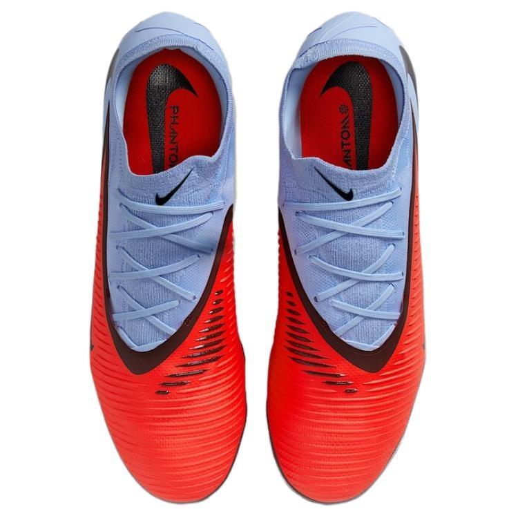 Nike Phantom 6 Slip Resistant, Abrasion Resistant, Breathable Soccer Shoes Unisex Blue Red HJ4122-400