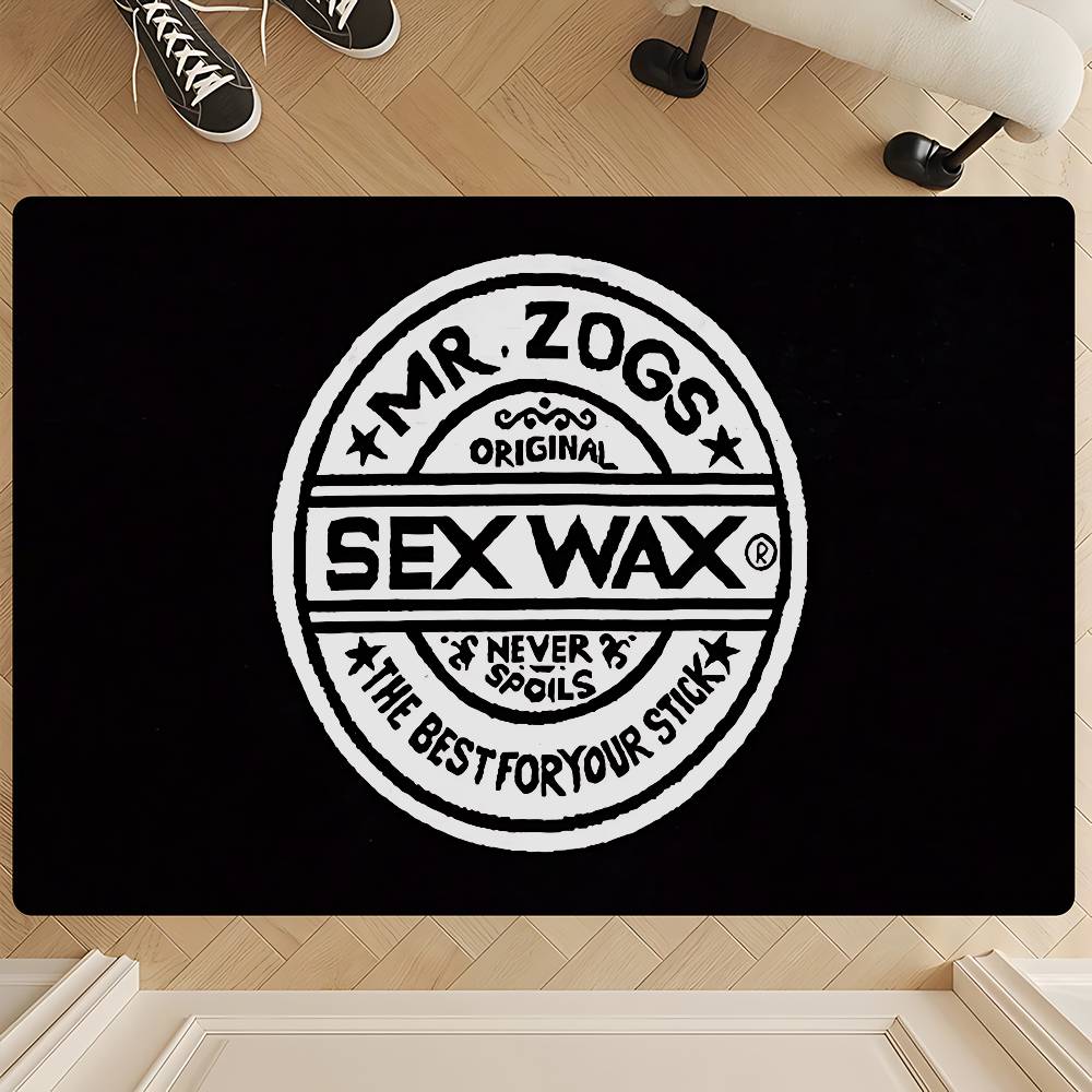 Mr Zogs Surfing Sexs W-Wax Floor Mat Cheaper Anti-slip Modern Living Room Balcony Printed Bedside Mats
