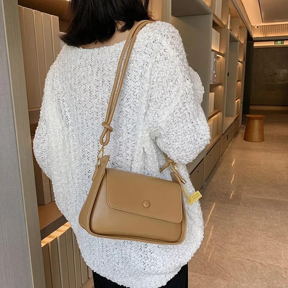 1 Pcs Small PU Leather Crossbody Sling Bags New Arrival Ladies Single Shoulder Bag Leather Hand Bag for Women